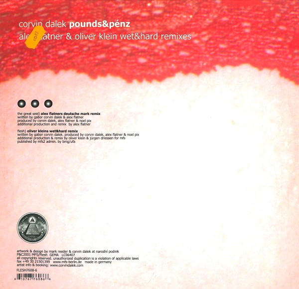 Corvin Dalek - Pounds & Pénz | Flesh (FLESH7608-6) - 2 Corvin Dalek - Pounds & Pénz | Flesh (FLESH7608-6) - 2