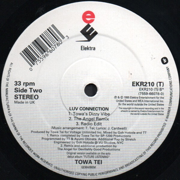 Towa Tei - Luv Connection | Elektra (EKR 210 T) - 4 Towa Tei - Luv Connection | Elektra (EKR 210 T) - 4