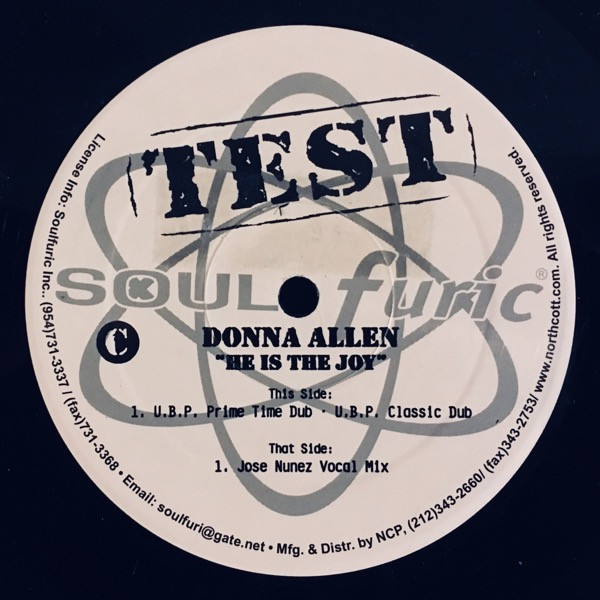 Donna Allen - He Is The Joy | Soulfuric Recordings (SFR-0010) - 3 Donna Allen - He Is The Joy | Soulfuric Recordings (SFR-0010) - 3