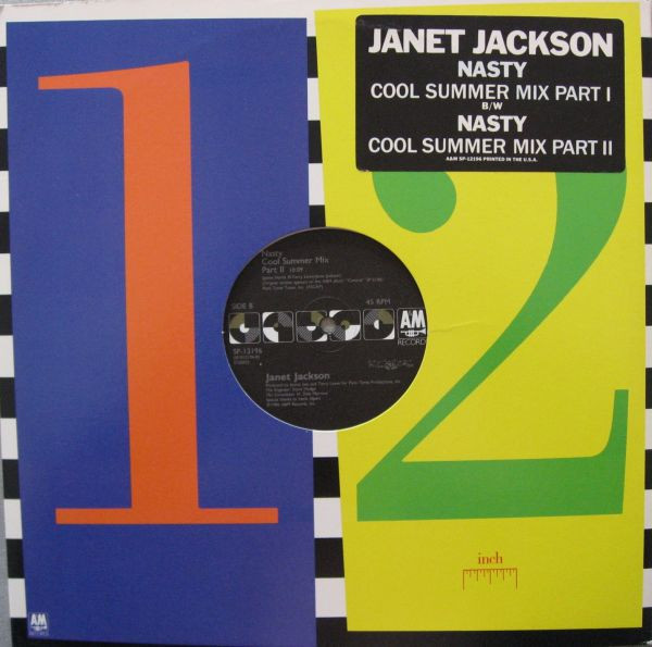 Janet Jackson - Nasty | A&M Records (SP-12196)