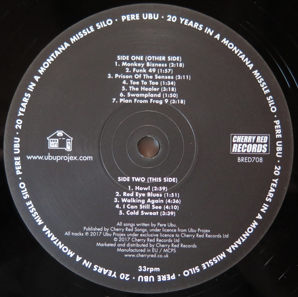 Pere Ubu - 20 Years In A Montana Missile Silo | Cherry Red (BRED708) - 4 Pere Ubu - 20 Years In A Montana Missile Silo | Cherry Red (BRED708) - 4