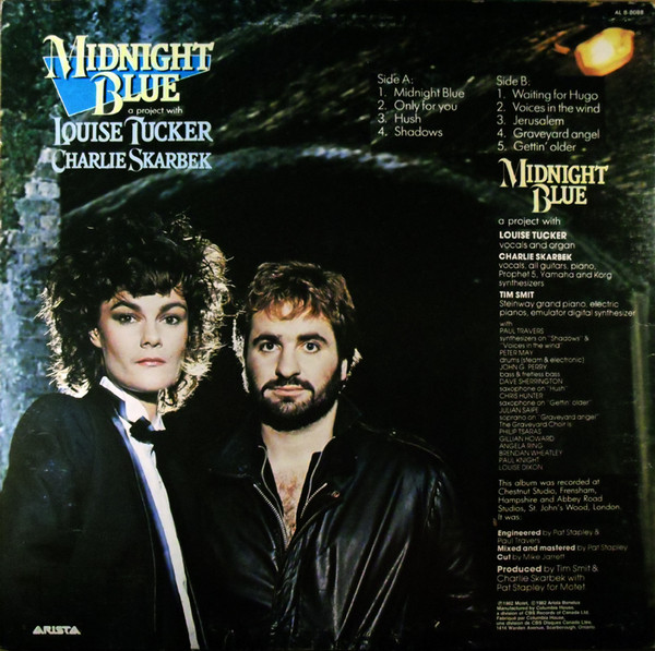 Midnight Blue A Project With Louise Tucker - Midnight Blue | Arista (AL 8 8088) - 2