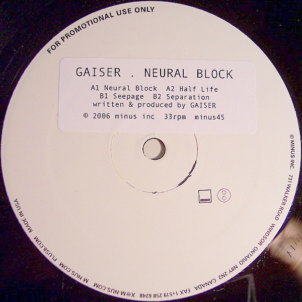 Gaiser - Neural Block | M_nus (MINUS 45)