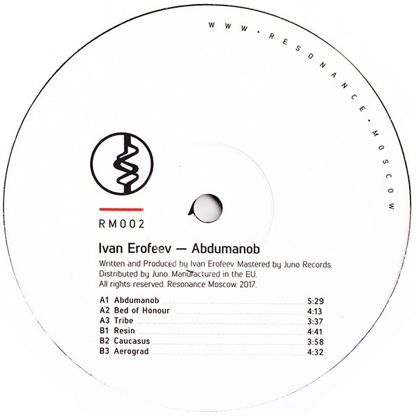 Ivan Erofeev - Abdumanob | Resonance Moscow (RM002) - 3 Ivan Erofeev - Abdumanob | Resonance Moscow (RM002) - 3