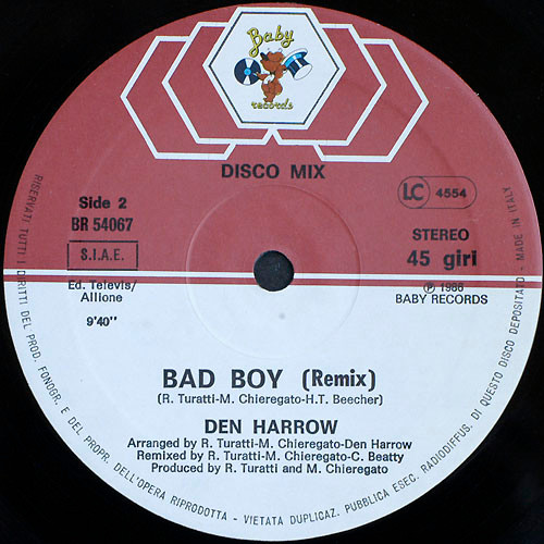 Den Harrow - Charleston | Baby Records (BR 54067) - 4