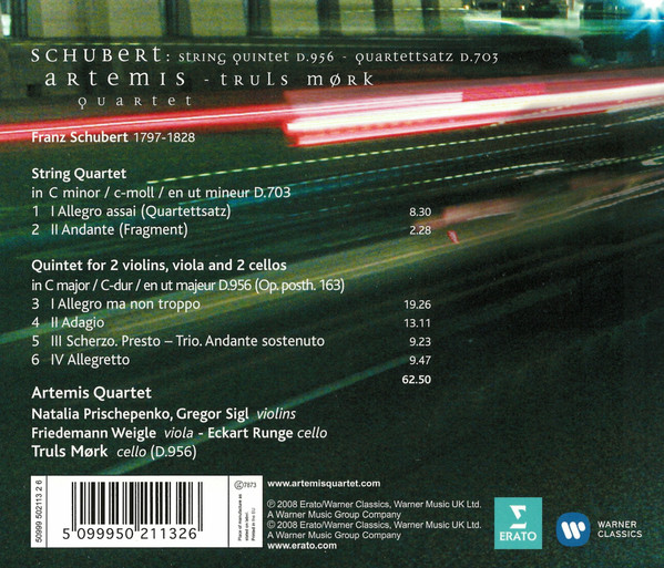 String Quintet, Quartettsatz