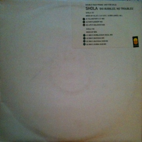 Shola Phillips - Big Bubbles, No Troubles | Wired Recordings (SHOLA 101) - main