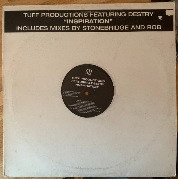 Tuff Productions Featuring Destry - Inspiration | STJ Records (SHINE 001) - 3