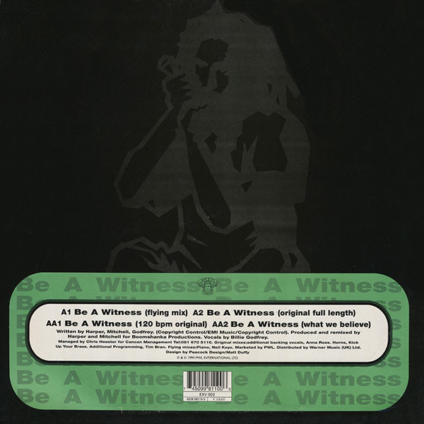 Boomshanka - Be A Witness | Xplicit Vinyl (EXV 003) - 4