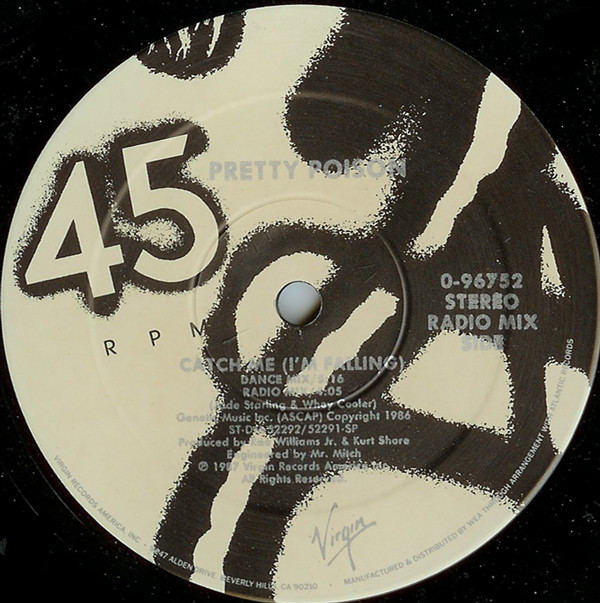 Pretty Poison - Catch Me (I'm Falling) | Virgin (96752-0) - 4