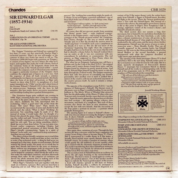 Falstaff / Enigma Variations