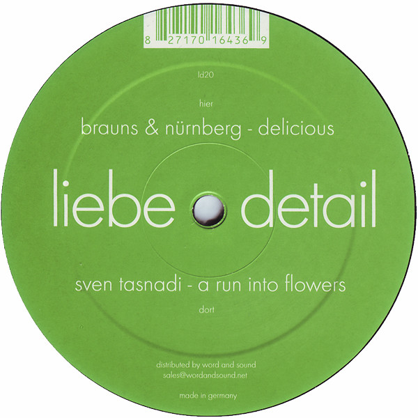 Sven Tasnadi / Brauns & Nürnberg - A Run Into Flowers / Delicious | liebe*detail (ld20) - 2 Sven Tasnadi / Brauns & Nürnberg - A Run Into Flowers / Delicious | liebe*detail (ld20) - 2
