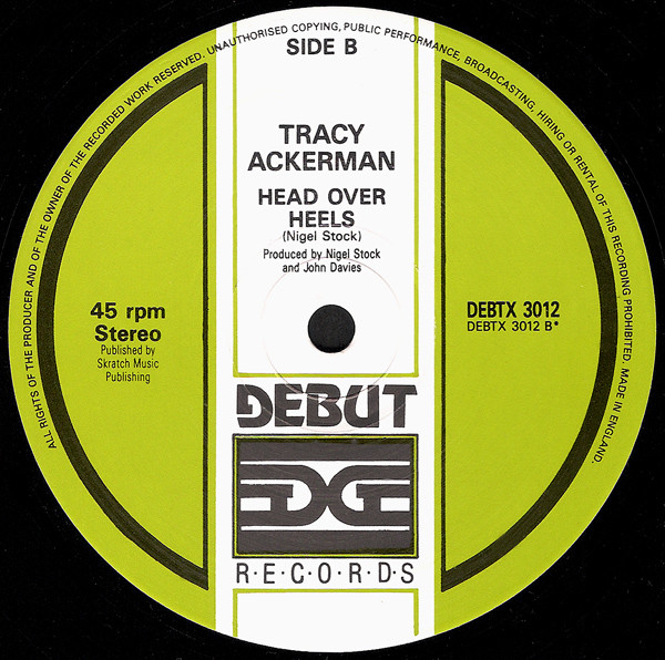 Tracy Ackerman - Love Hangover | Debut Edge Records (DEBTX 3012) - 4