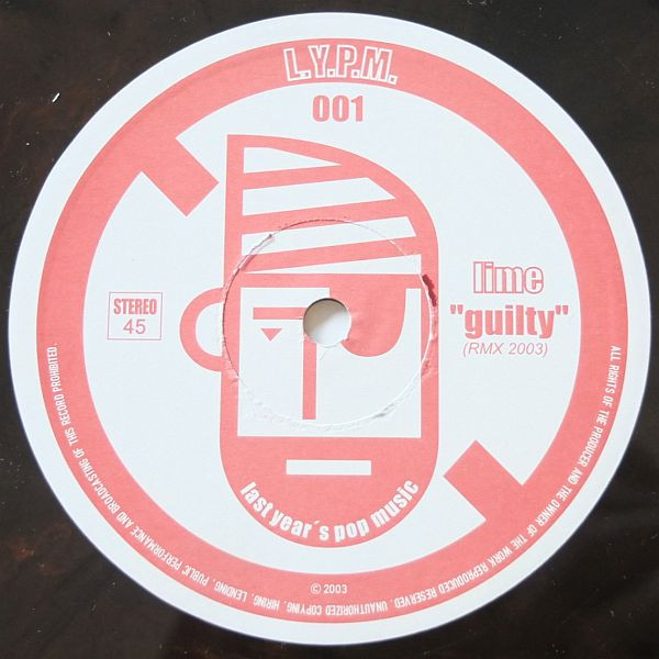 Lime - Guilty (Rmx 2003) | L.Y.P.M. (L.Y.P.M. 001)