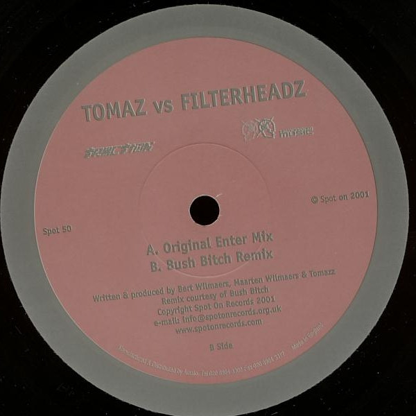 Tomaz vs. Filterheadz - More House | Spot On Records (SPOT 50) - 3