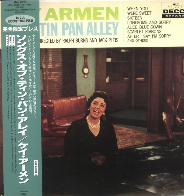 Golden Songs Of Tin Pan Alley