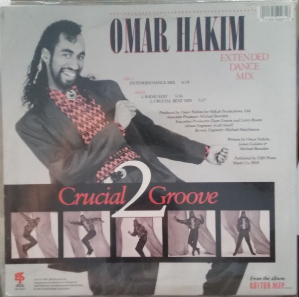 Omar Hakim - Crucial 2 Groove | GRP (GR-4007) - 2