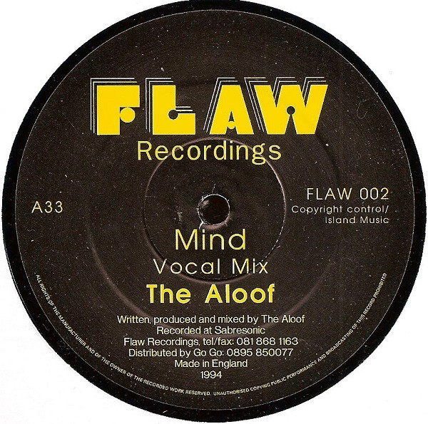 The Aloof - Mind | Flaw Recordings (FLAW 002)