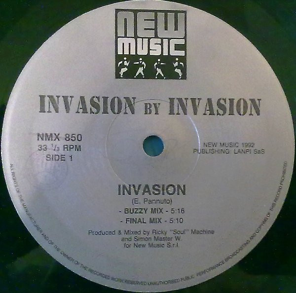 Invasion By Invasion - Invasion | New Music International (NMX  850) - 3
