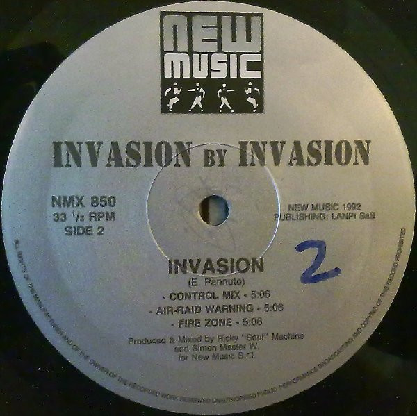 Invasion By Invasion - Invasion | New Music International (NMX  850) - 4