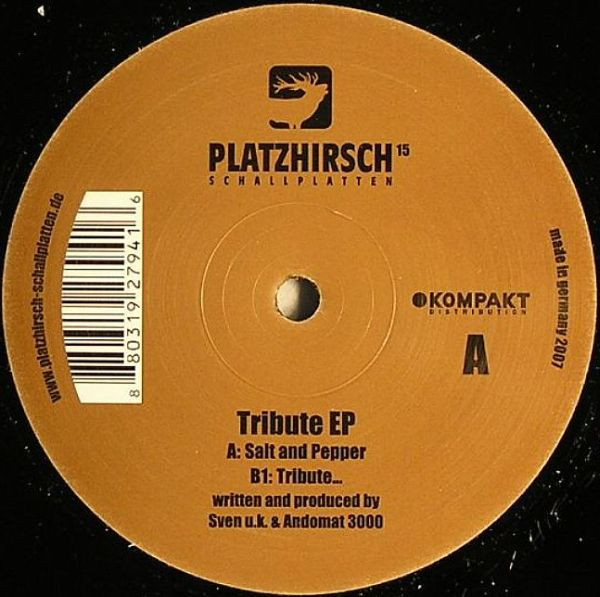 Sven U.K. & Andomat 3000 - Tribute EP | Platzhirsch Schallplatten (PLATZHIRSCH 15)