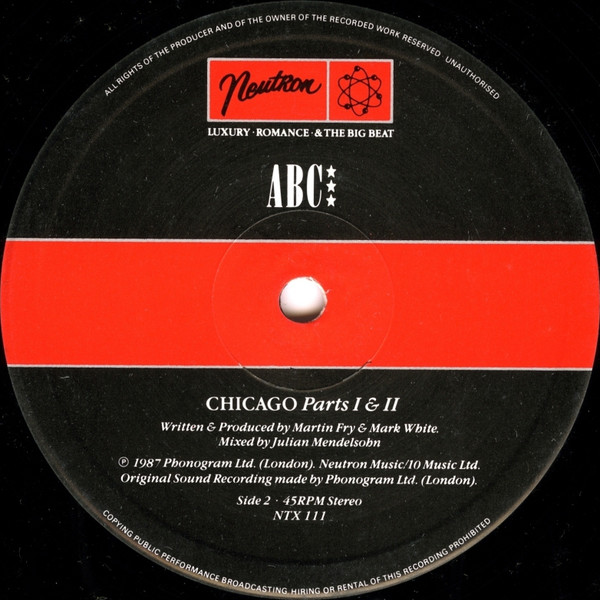 ABC - When Smokey Sings | Neutron Records (NTX 111) - 4