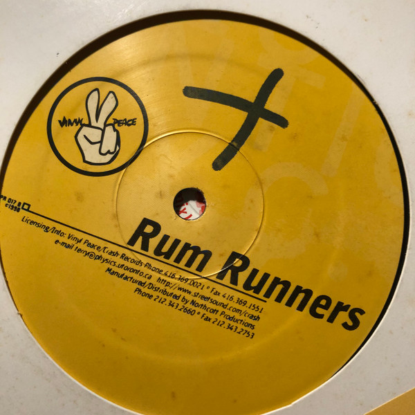 Rum Runners - Hang On | Vinyl Peace (VPR 017) - 2