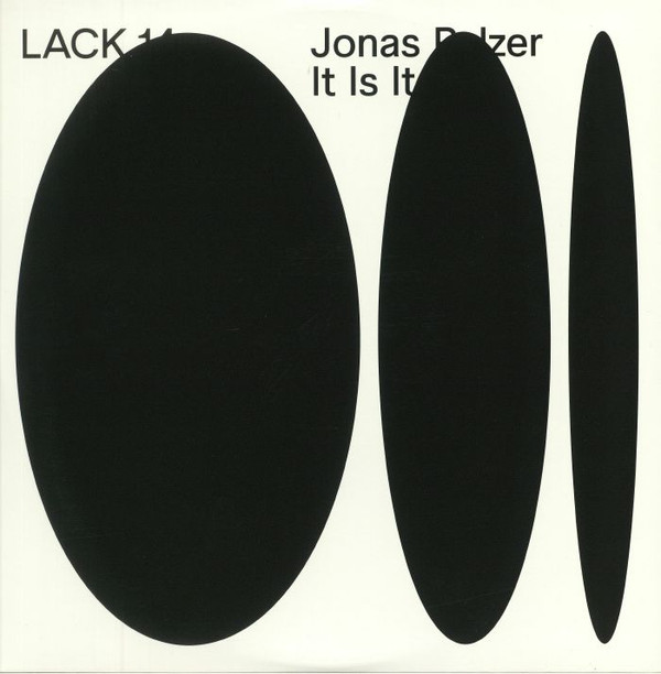 Jonas Palzer - It Is It | LACKREC. (LACK 014) - main