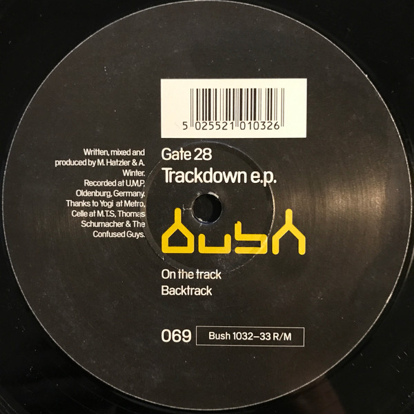 Gate 28 - Trackdown E.P. | Bush (Bush 1032)