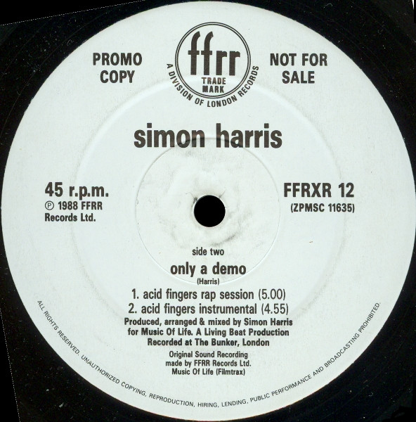 Simon Harris - Here Comes That Sound (Demolition Remix) | FFRR (FFRXRDJ 12) - 2