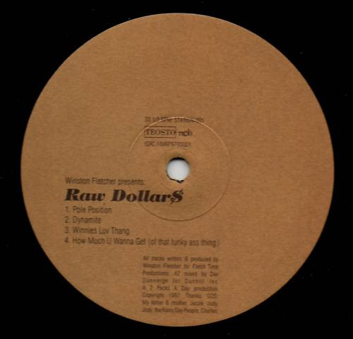 Winston Fletcher - Raw Dollar$ | Station (STATION 001)