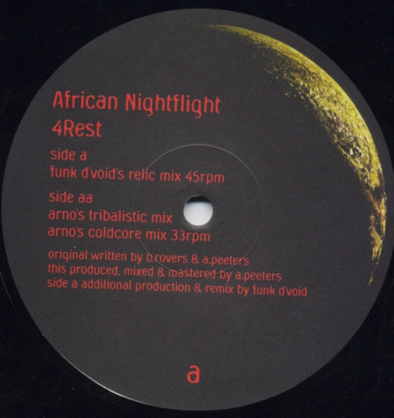 African Nightflight - 4Rest | iLL (ILLXXX005) - 2