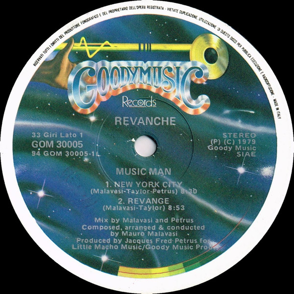 Revanche - Music Man | Goody Music Records (GOM 30005) - 3