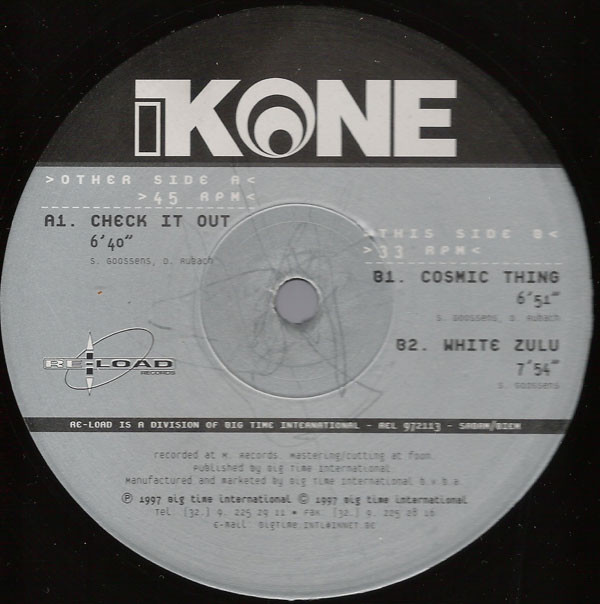 Ikone - Check It Out | Re-load Records (REL 972113)