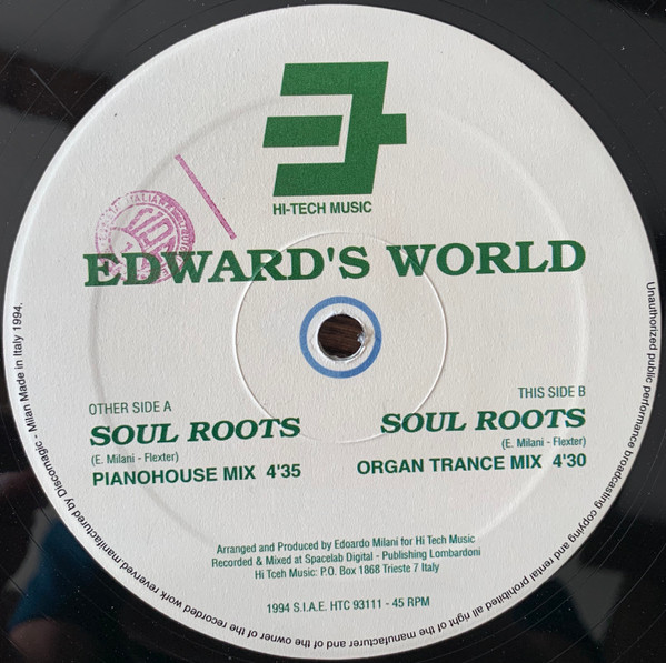 Edward's World - Soul Roots | Hi Tech Music (HTC 93111)