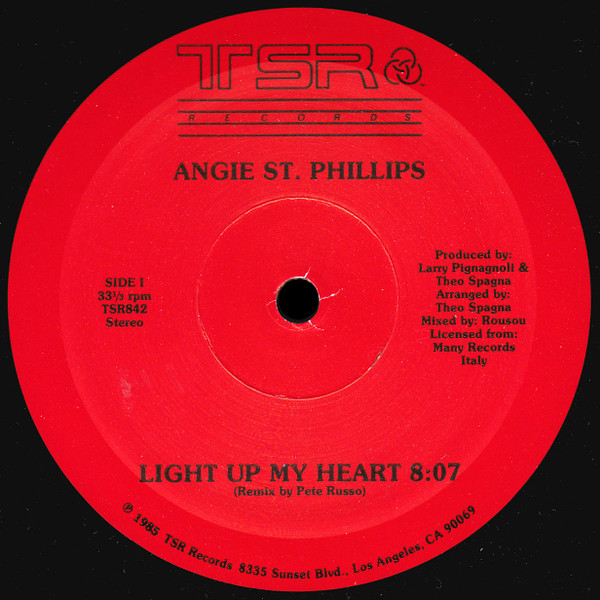 Angie St. Phillips - Light Up My Heart | TSR Records (TSR842)