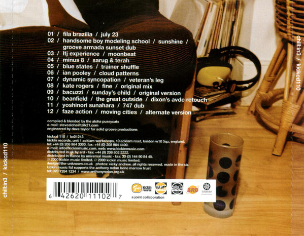 Various - Chill:in Volume Three | Kickin Records (kickcd110) - 2