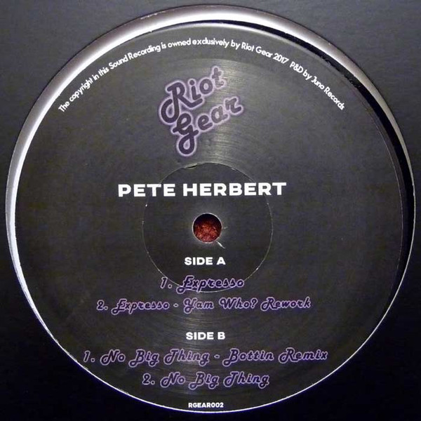 Pete Herbert - Expresso | Riot Gear (RGEAR002) - main
