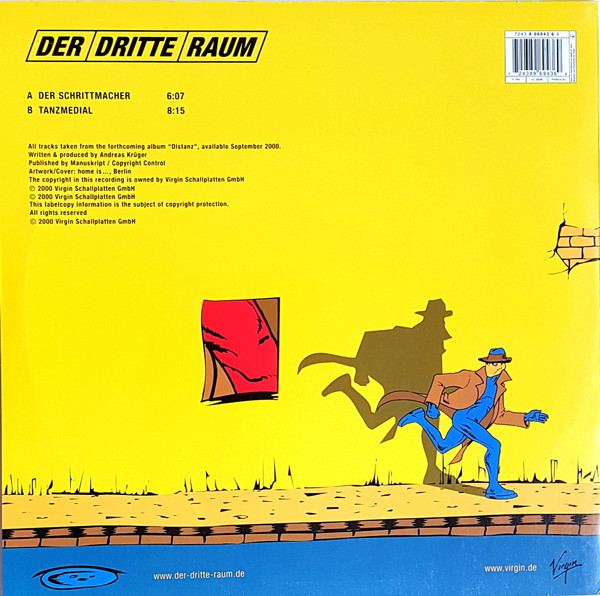 Der Dritte Raum - Der Schrittmacher / Tanzmedial | Virgin (7243 8 96943 6) - 2