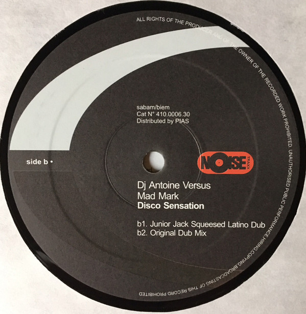 DJ Antoine vs. Mad Mark - Disco Sensation | Noise Traxx (410.0006.30) - 4 DJ Antoine vs. Mad Mark - Disco Sensation | Noise Traxx (410.0006.30) - 4