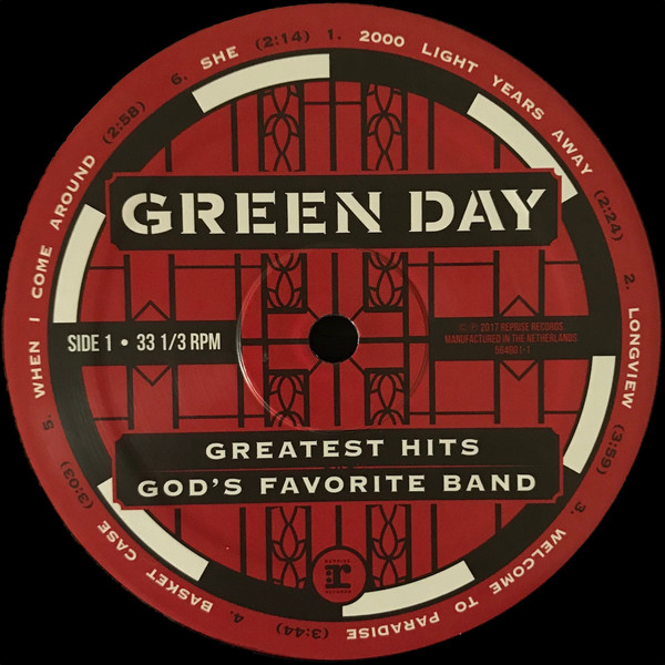 Green Day - Greatest Hits: God's Favorite Band | Reprise Records (564901-1) - 6