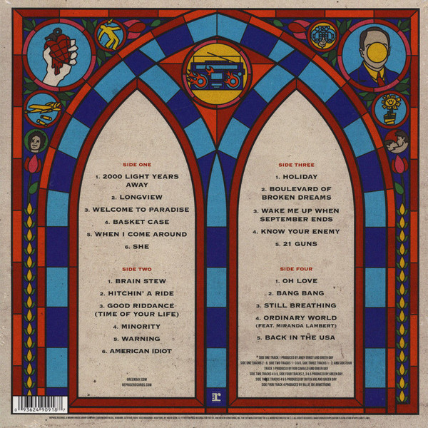 Green Day - Greatest Hits: God's Favorite Band | Reprise Records (564901-1) - 3