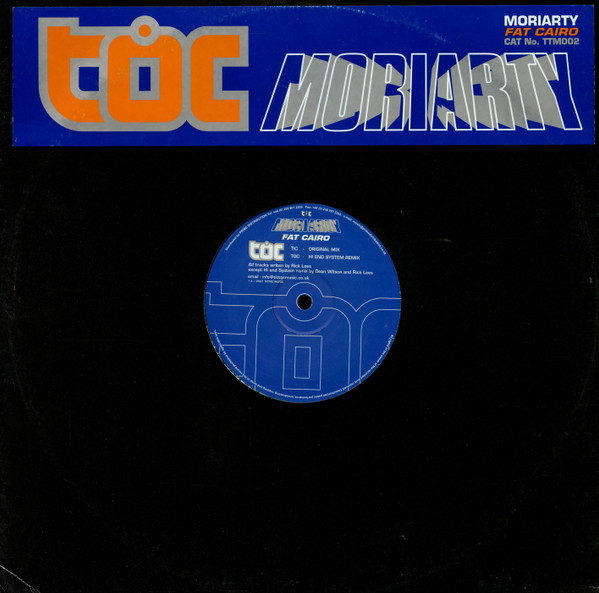 Moriarty - Fat Cairo | TicToc Music (TTM 002) - main