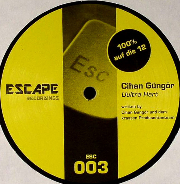 Cihan Güngör - Uultra Hart | Escape Recordings (ESC-003) - main Cihan Güngör - Uultra Hart | Escape Recordings (ESC-003) - main