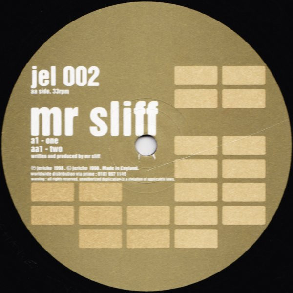 Mr Sliff - One / Two | Jericho (jel 002) - main