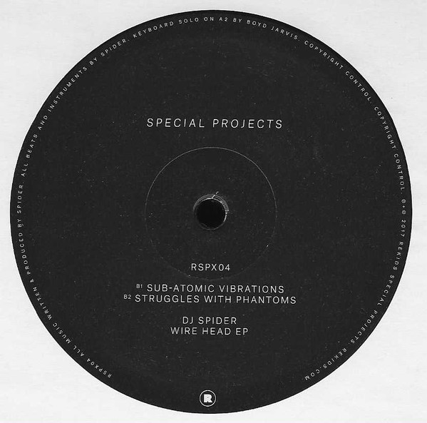 DJ Spider - Wire Head EP | Rekids Special Projects (RSPX04) - 2 DJ Spider - Wire Head EP | Rekids Special Projects (RSPX04) - 2