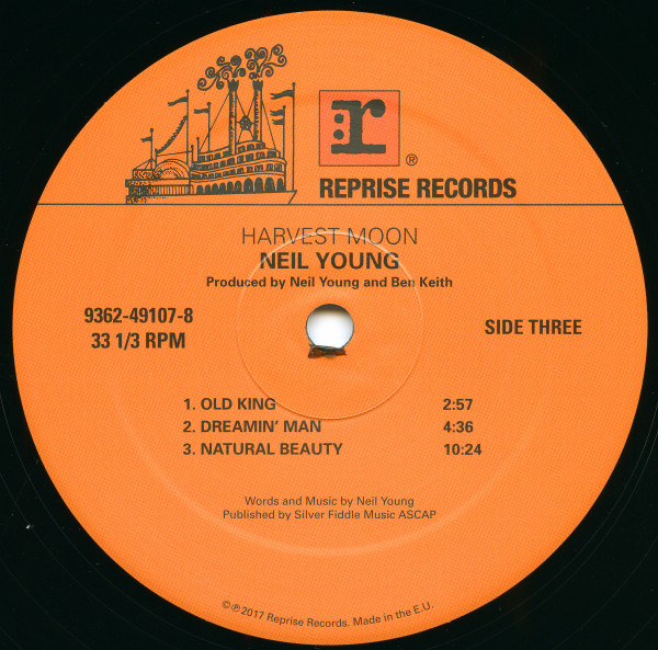 Neil Young - Harvest Moon | Reprise Records (9362-49107-8) - 6 Neil Young - Harvest Moon | Reprise Records (9362-49107-8) - 6