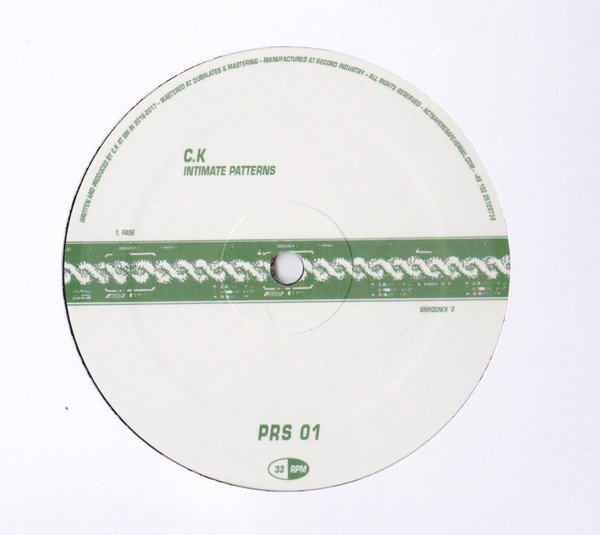 C.K - Intimate Patterns | PRS (PRS01) - main