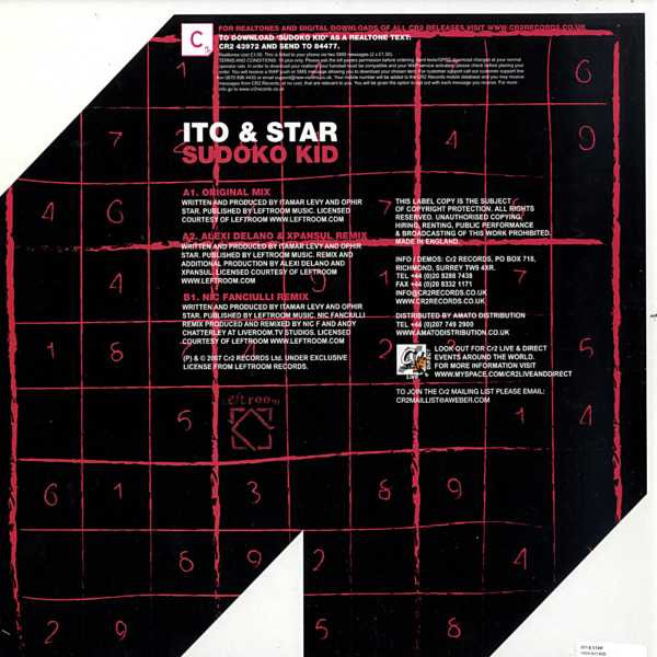 Ito & Star - Sudoko Kid | Cr2 Records (12C2065) - 2