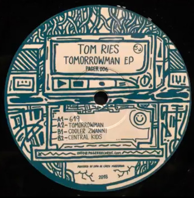 Tom Ries - Tomorrowman EP | Pager Records (PAGER006) - main